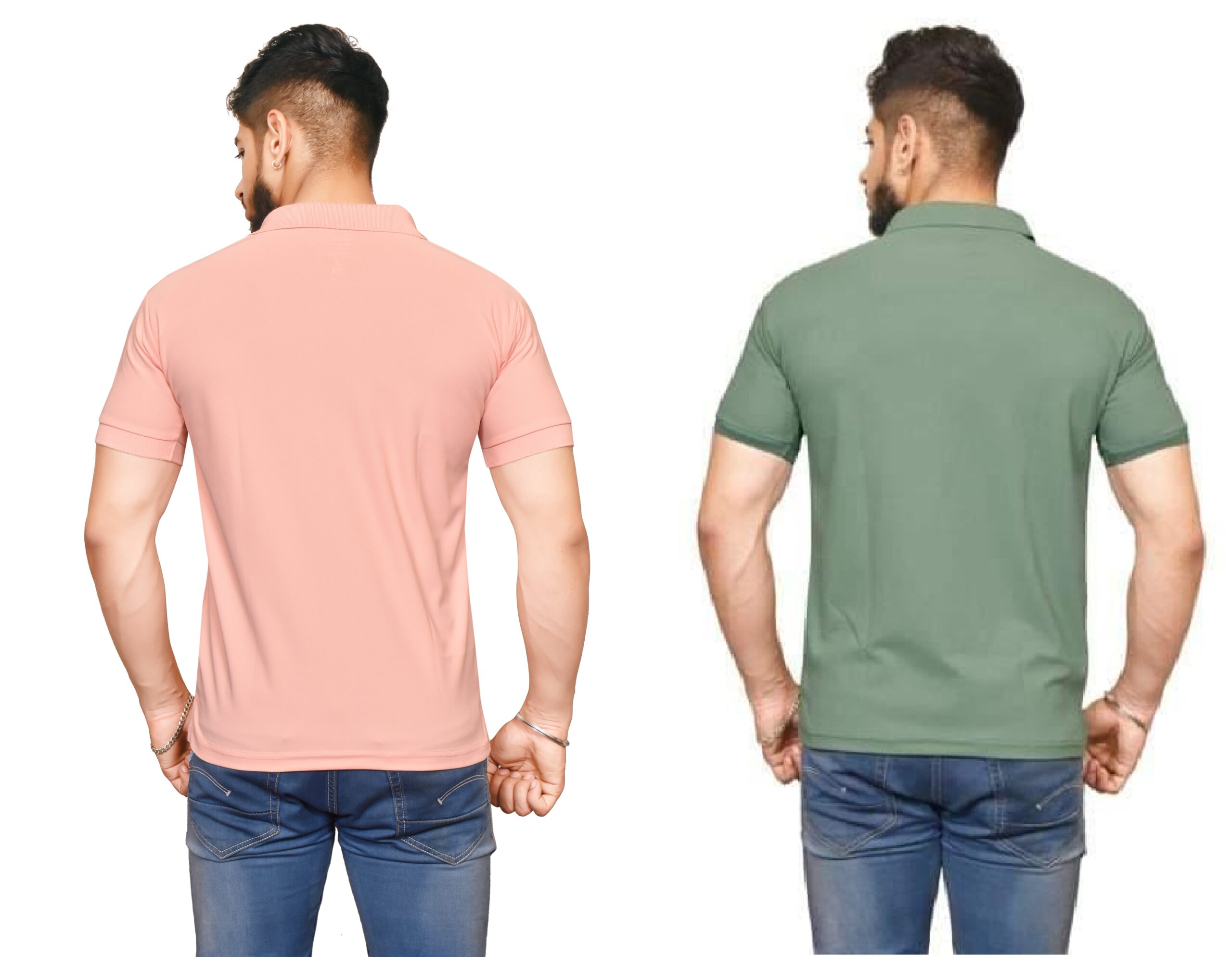 combo peach and green back side